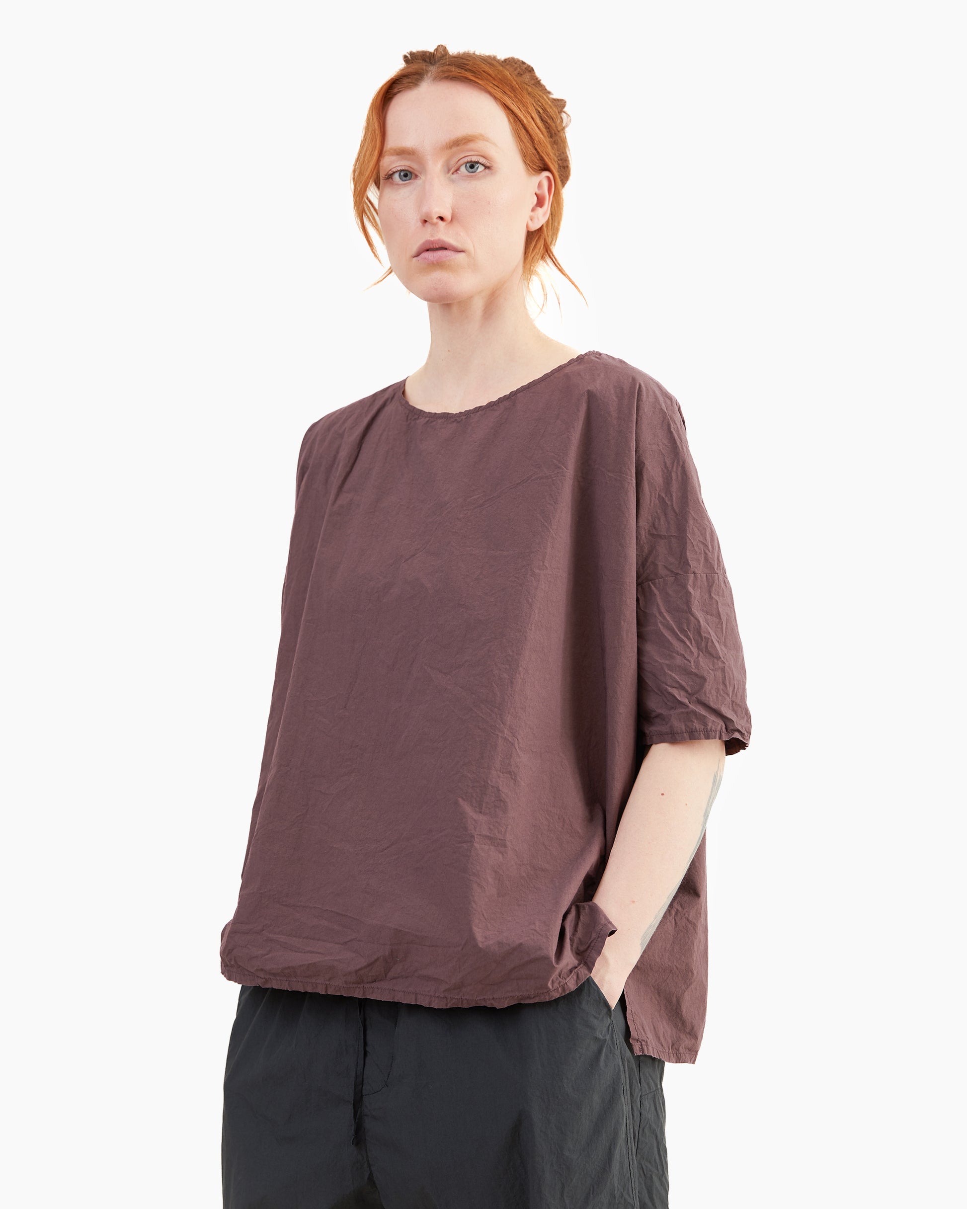 Album Di Famiglia Simple T-shirt TC in Grape