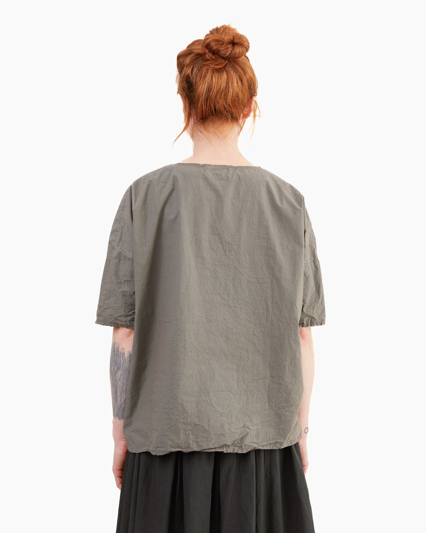Album Di Famiglia Simple T-shirt TC in Anthracite