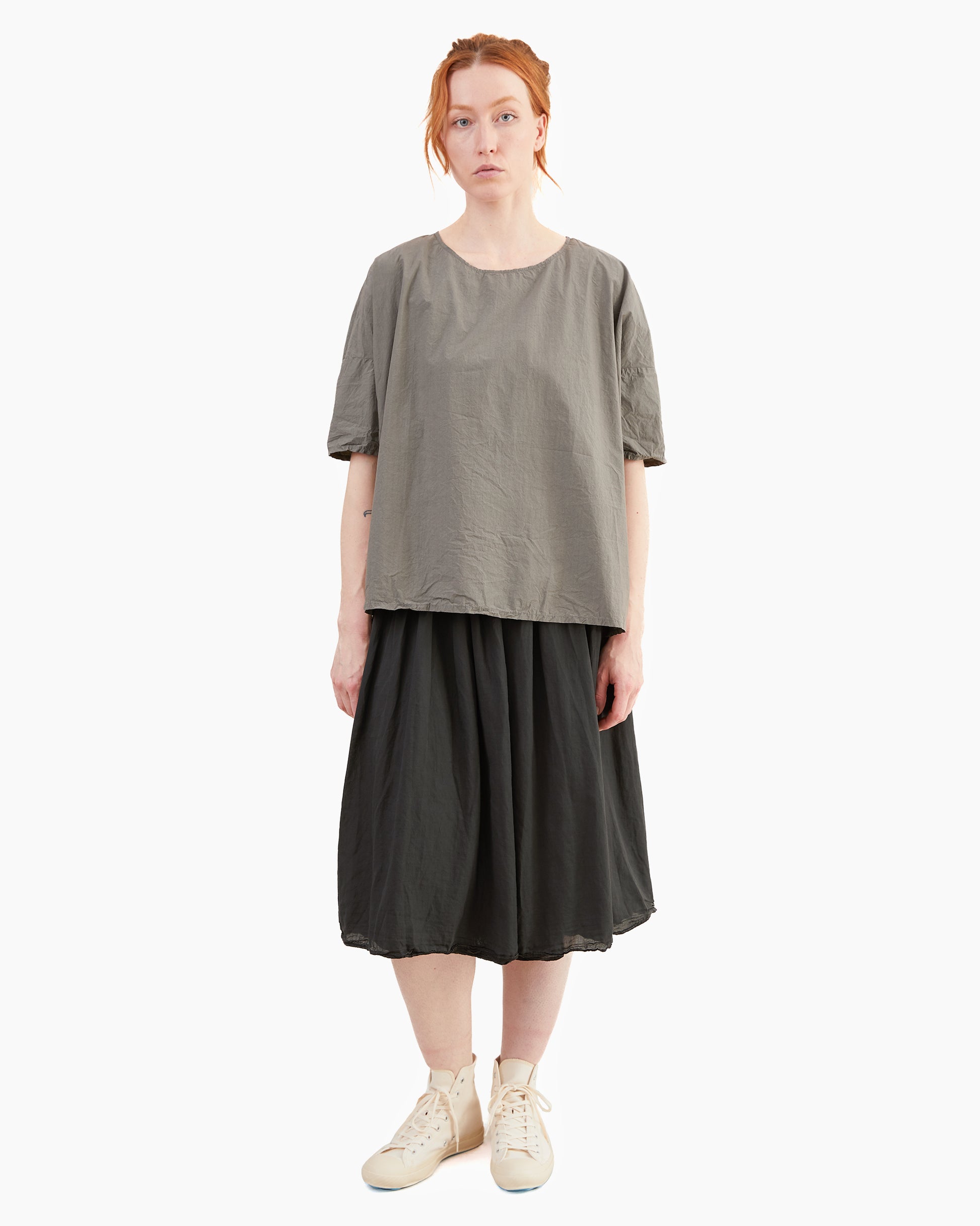 Album Di Famiglia Simple T-shirt TC in Anthracite
