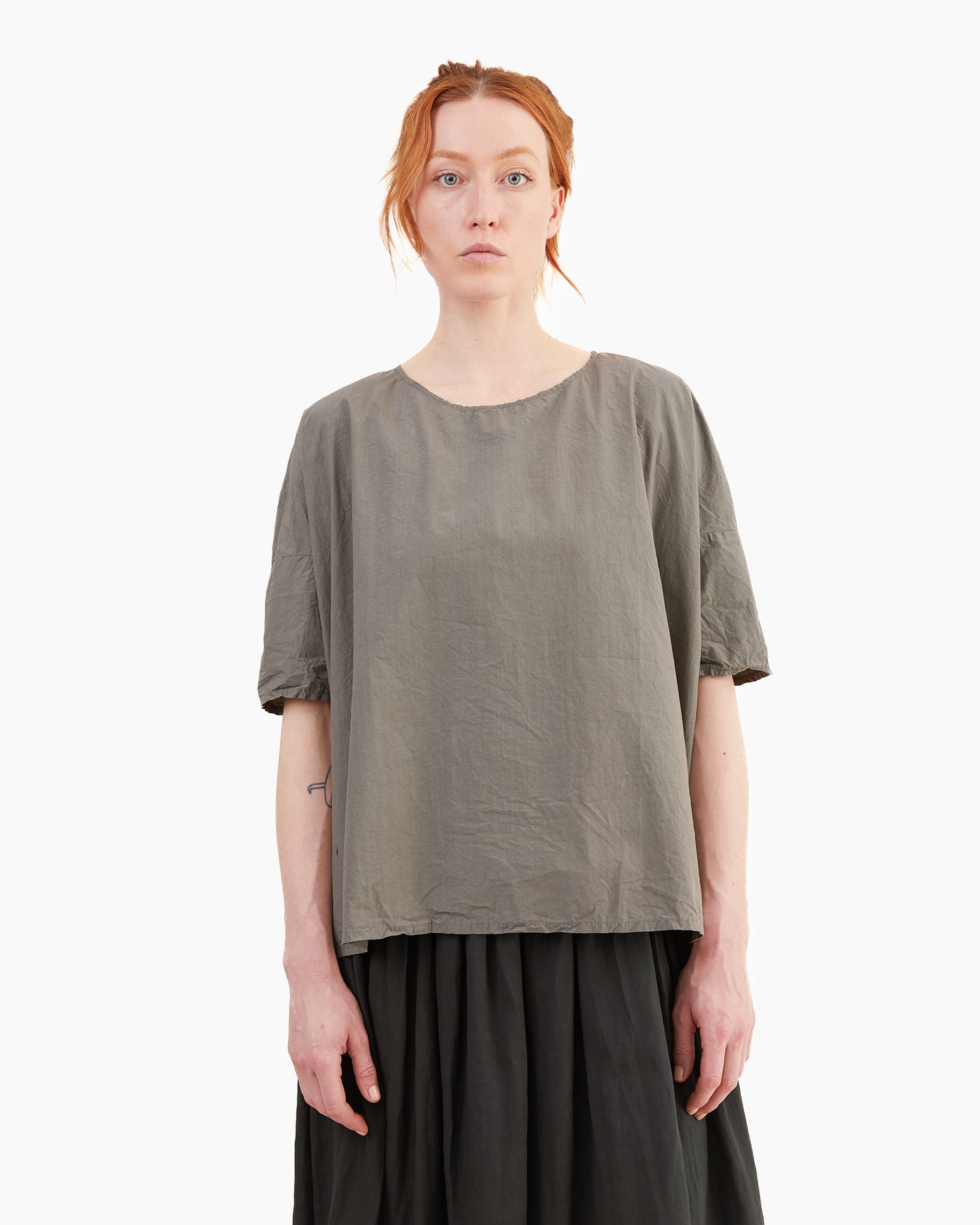 Album Di Famiglia Short Tunic TC in Anthracite