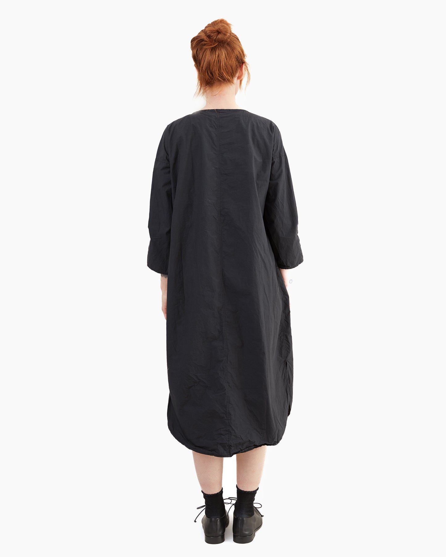 Album Di Famiglia T-shirt Dress TC in Black