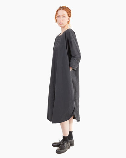 Album Di Famiglia T-shirt Dress TC in Black