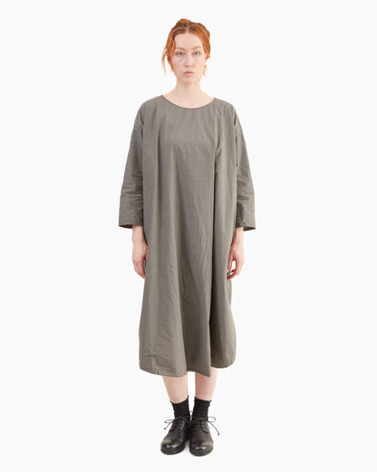Album Di Famiglia T-shirt Dress TC in Anthracite