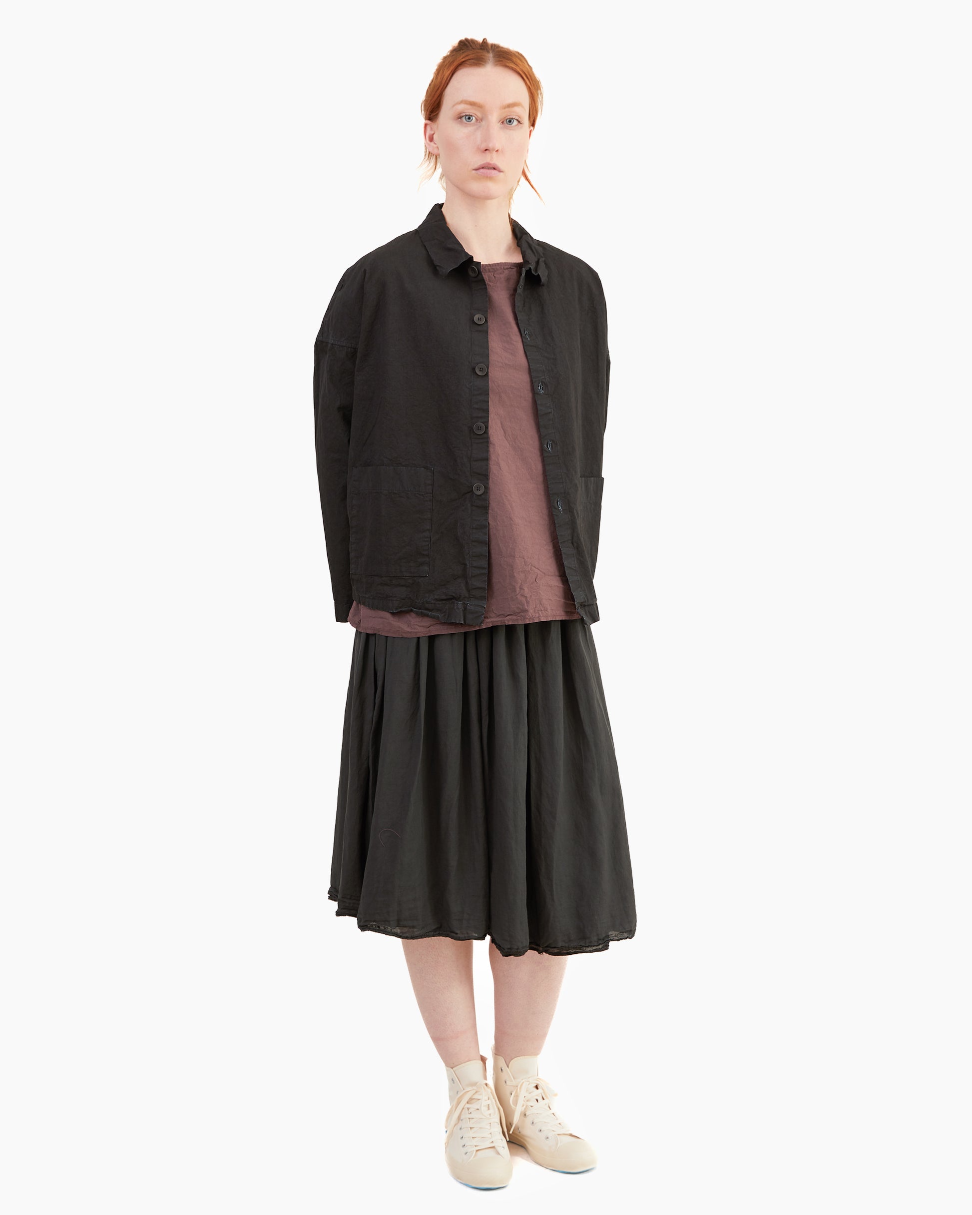 Album Di Famiglia Short Tunic TC in Grape