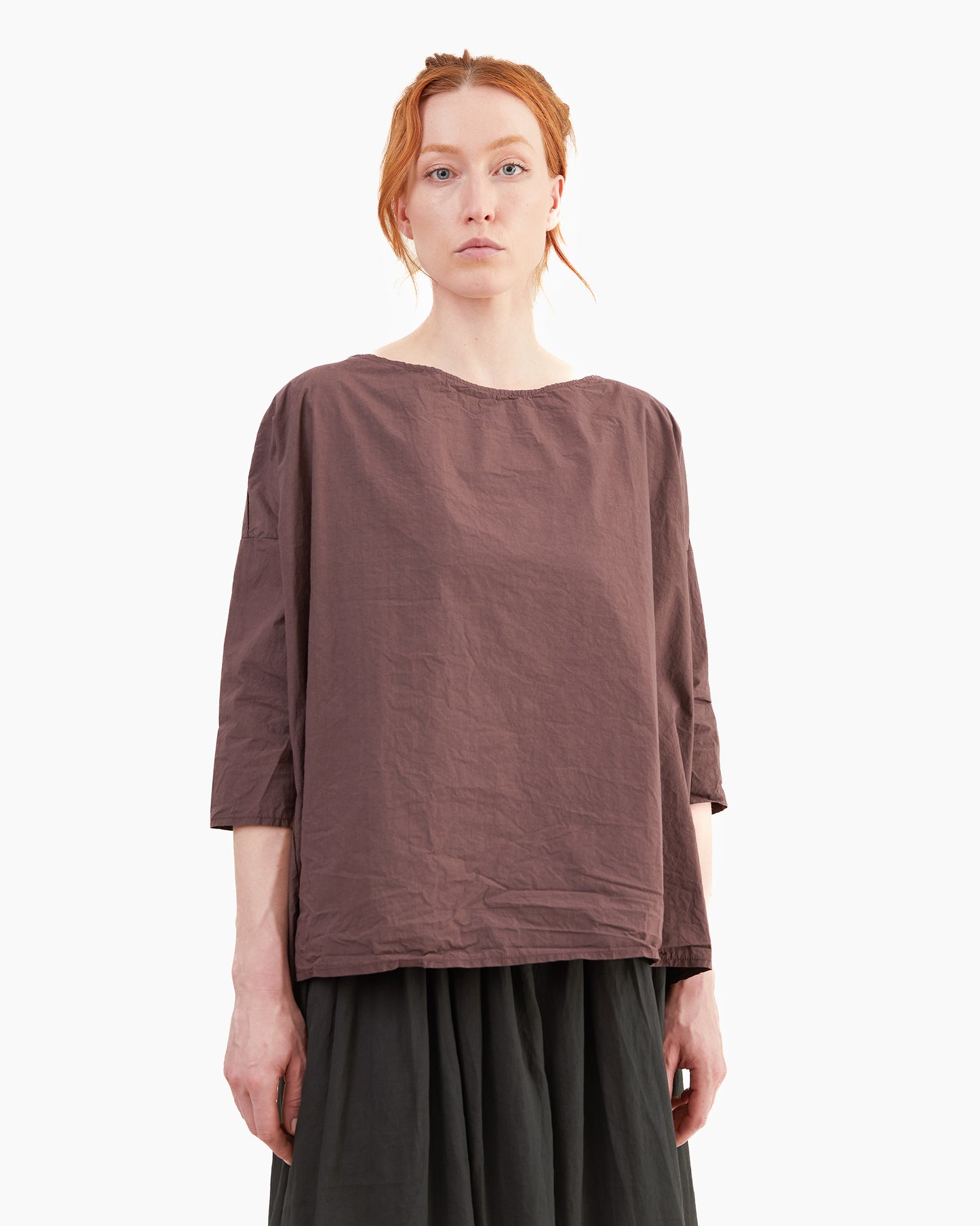 Album Di Famiglia Short Tunic TC in Grape