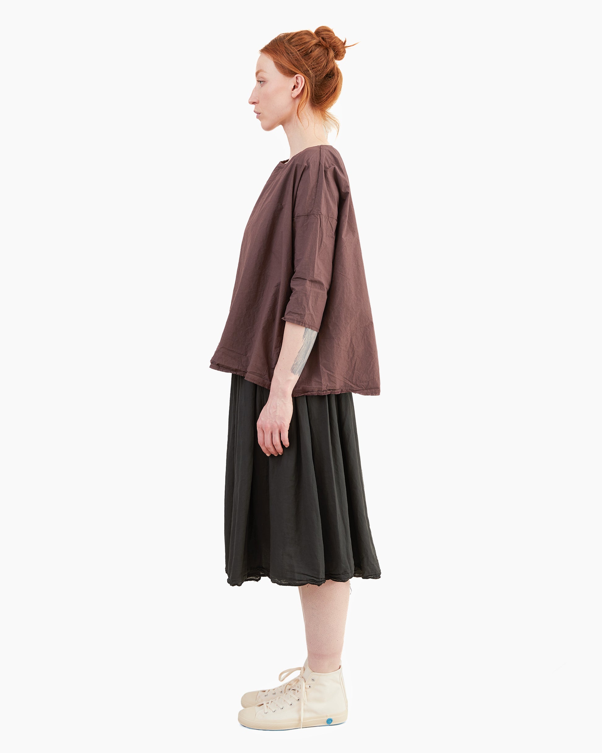 Album Di Famiglia Short Tunic TC in Grape