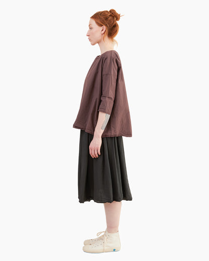 Album Di Famiglia Short Tunic TC in Grape