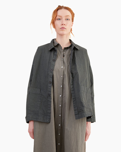 Album Di Famiglia Overshirt CC in Thyme