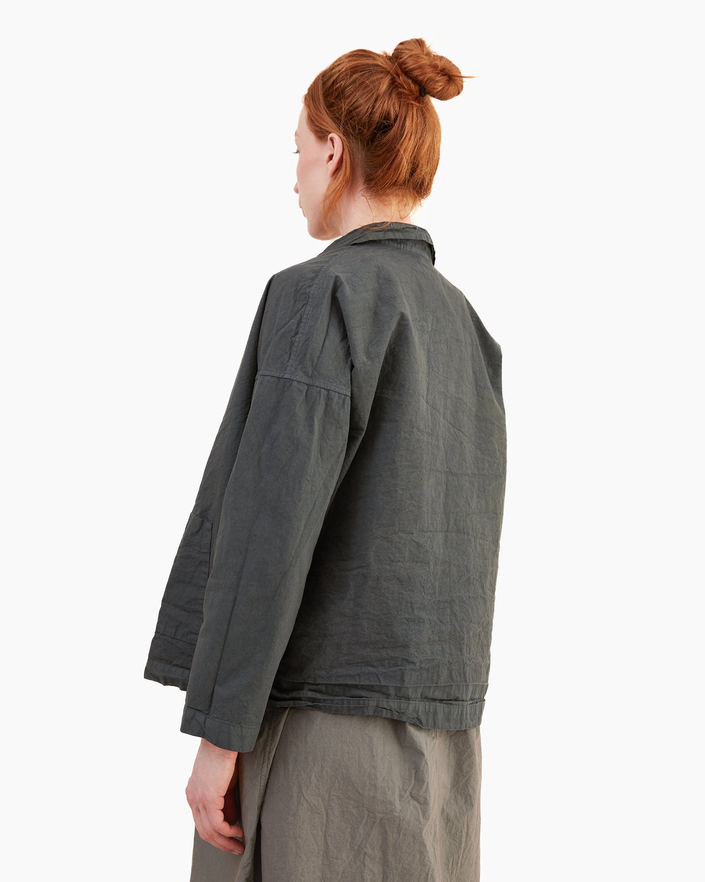 Album Di Famiglia Overshirt CC in Thyme