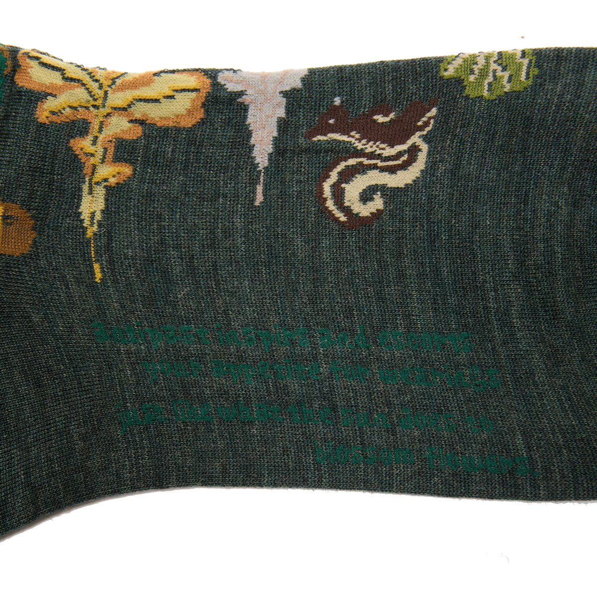 Antipast Autumn Park Socks in Green