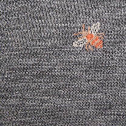 Antipast Peanut Tree High Socks in Grey