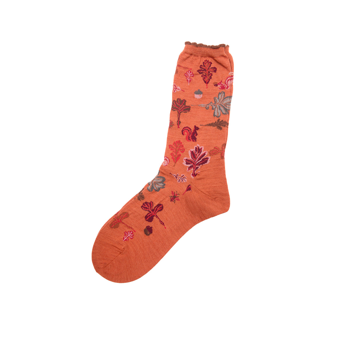 Antipast Autumn Park Socks in Orange