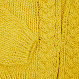 Antiquités Hand Knitted Cardigan in Yellow 3