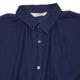 Antiquités Linen Shirt in Navy 2