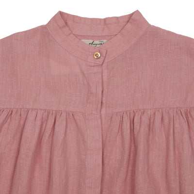 Antiquités Linen Shirt in Pink 2