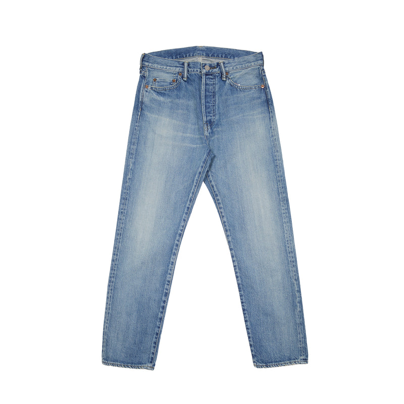 Antiquites Okayama Made Denim Pants in Vintage Wash
