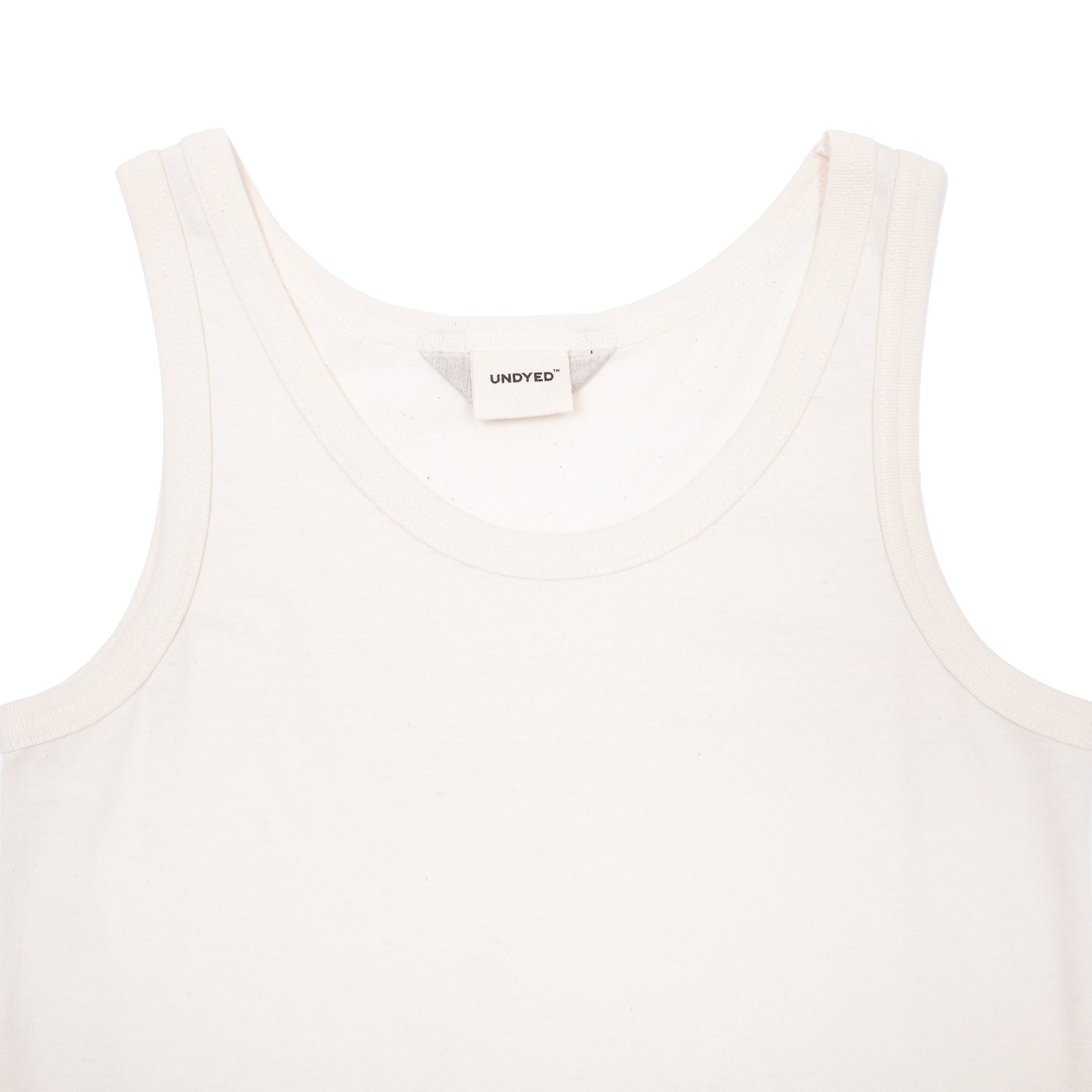 Antiquités Undyed Tank-Top in Natural