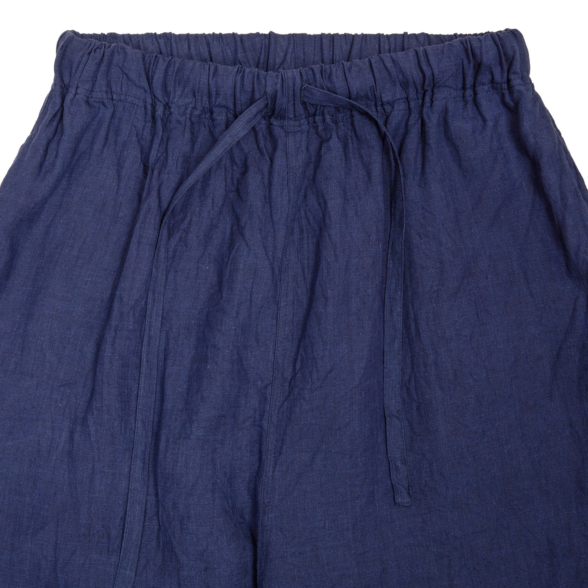 Antiquités Indigo Linen Pants in Navy