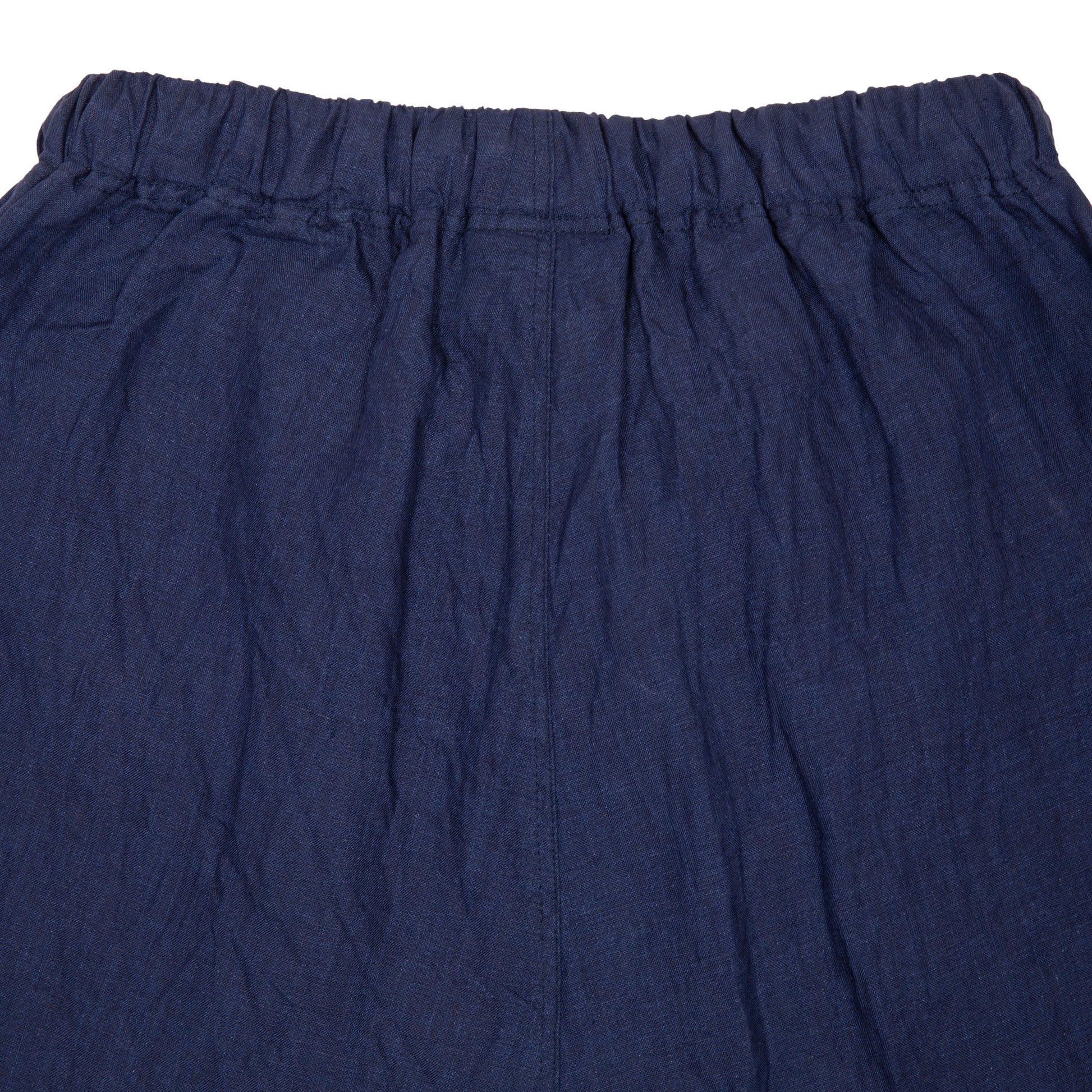 Antiquités Indigo Linen Pants in Navy