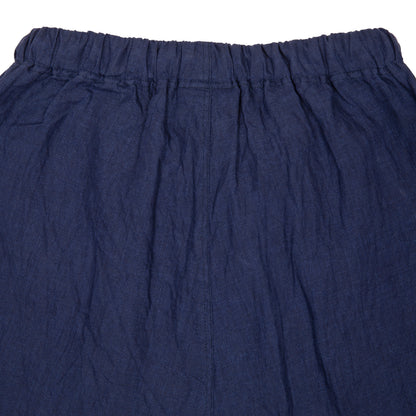 Antiquités Indigo Linen Pants in Navy