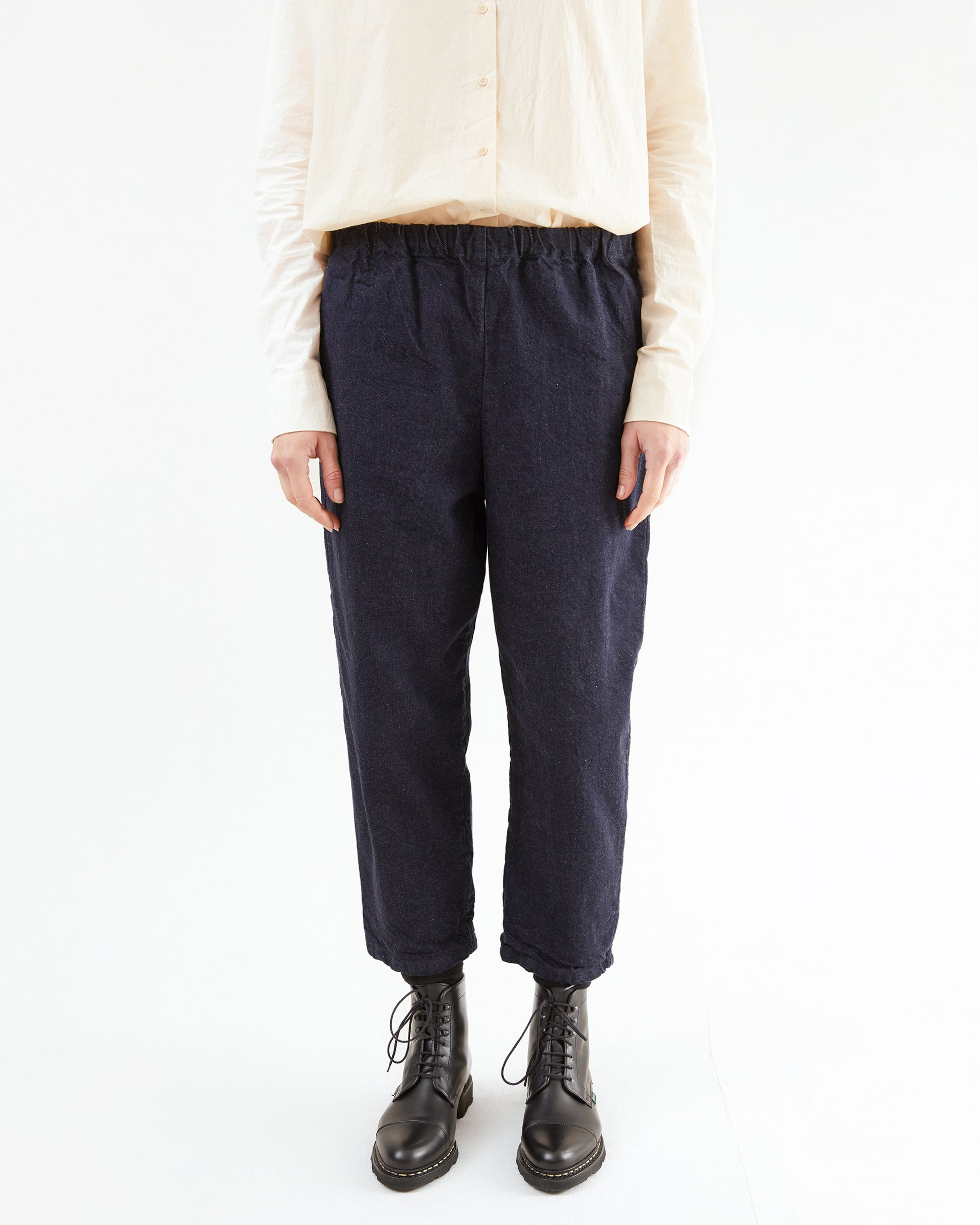 Apuntob Japanese Denim Trousers in Indigo