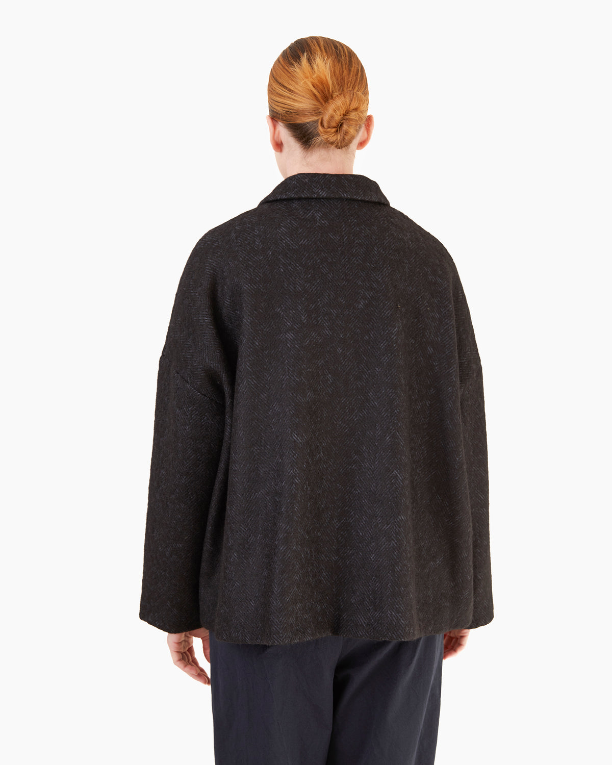Apuntob P1835/TS1005 Cotton/Fleece Wool Jacket in Night