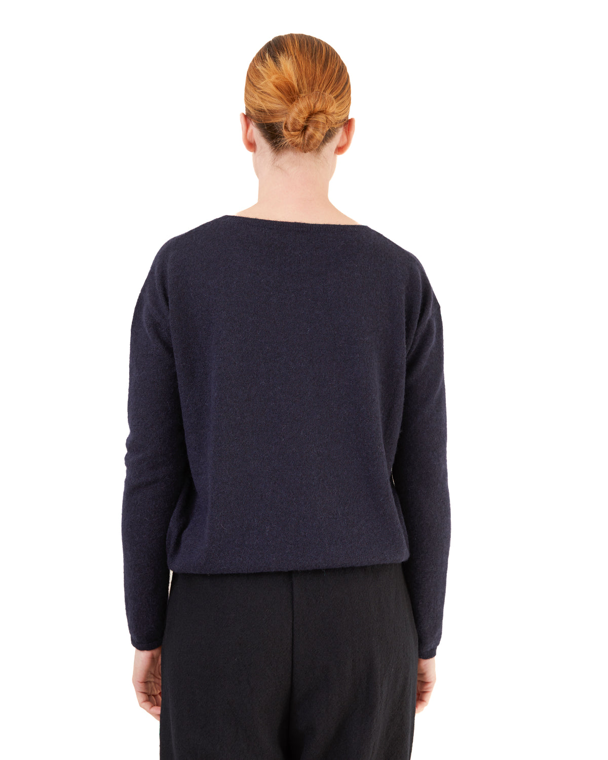 Apuntob P2102/TS999 Silk/Cashmere/Alpaca Sweater in blue