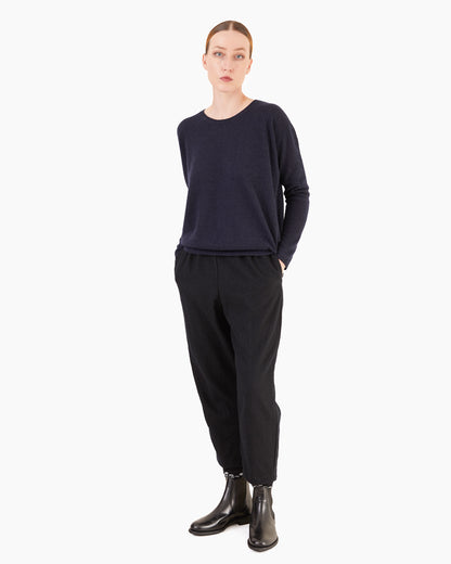 Apuntob P2102/TS999 Silk/Cashmere/Alpaca Sweater in blue