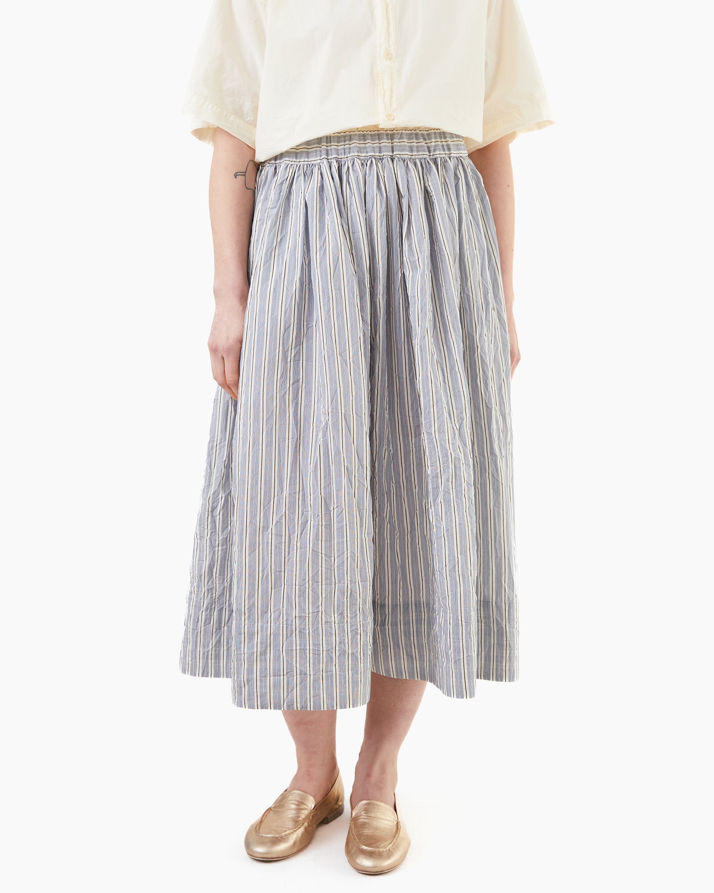 Apuntob Skirt in Abyss Stripe