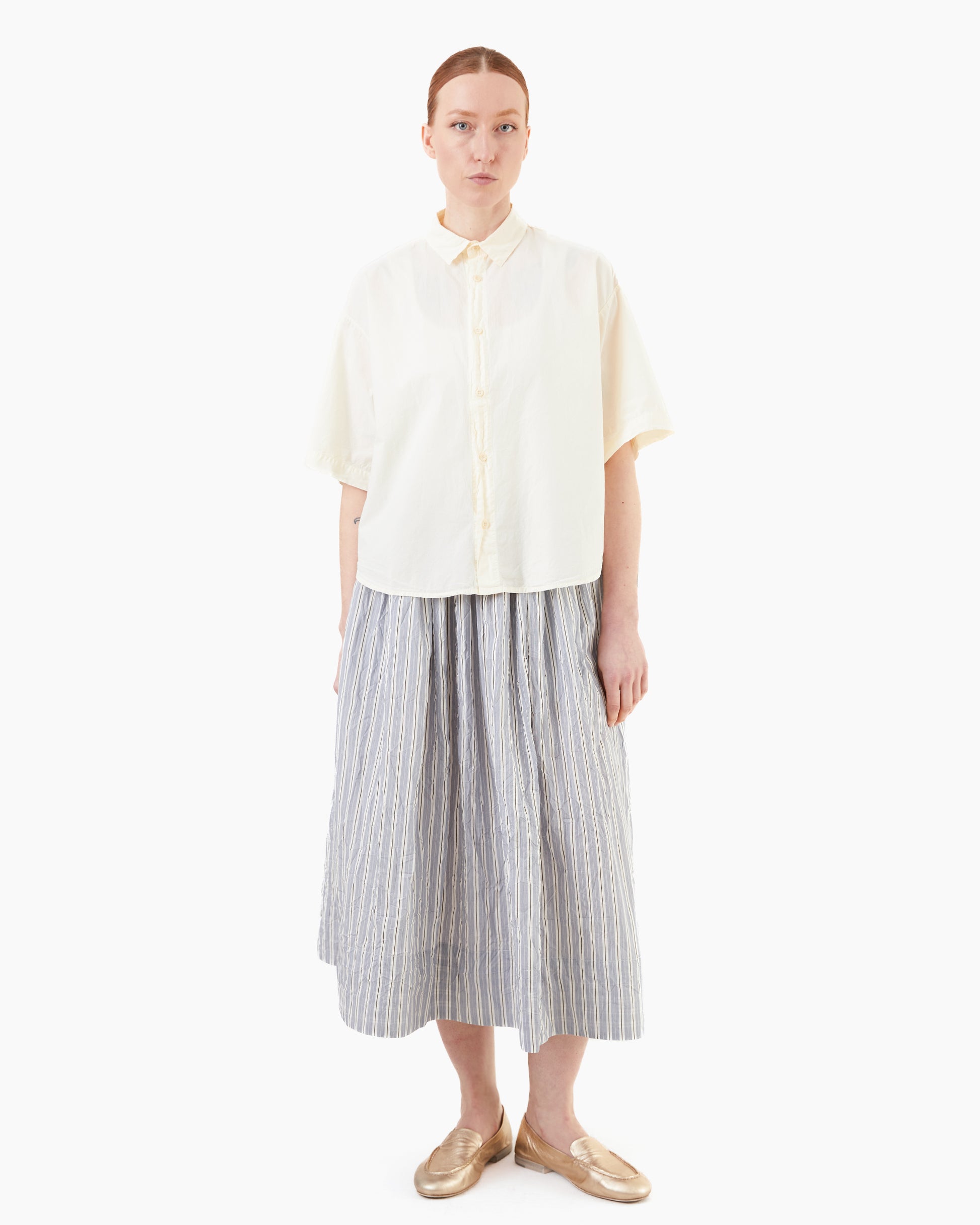 Apuntob Skirt in Abyss Stripe