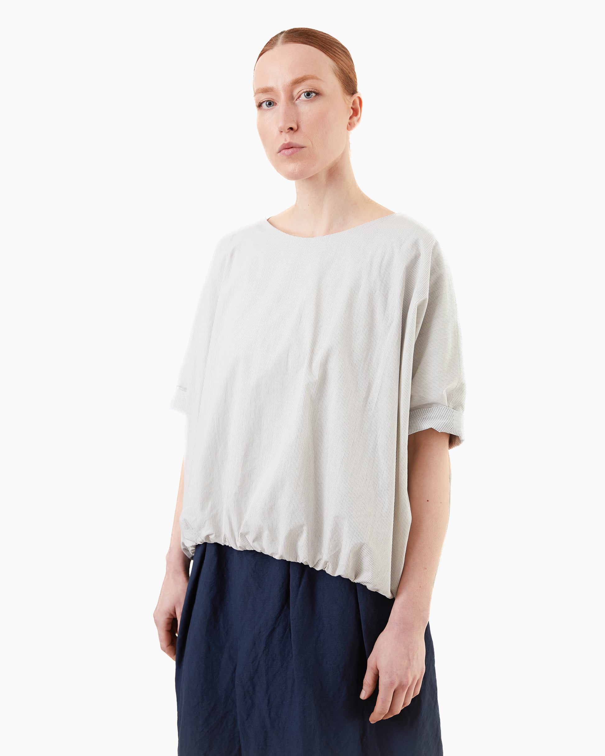 Apuntob Cotton Shirt in Meringue