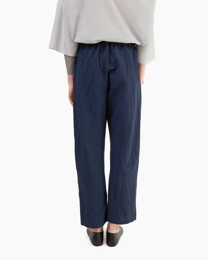 Apuntob Linen Blend Trousers in Abyss