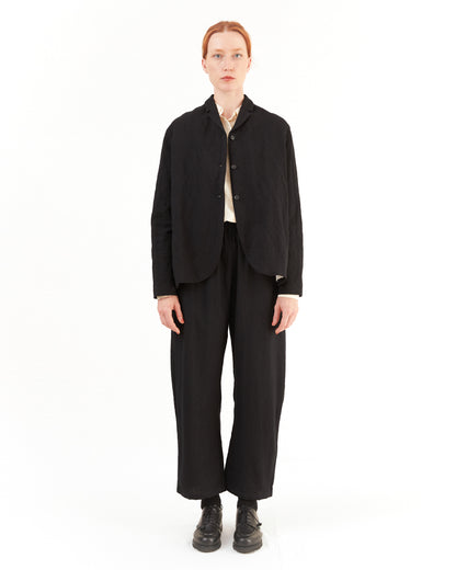 Apuntob Wool Trousers in Black