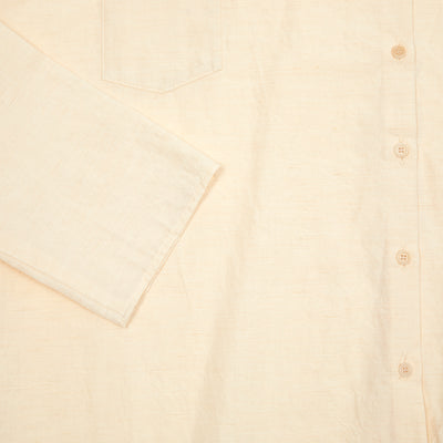 Apuntob Cotton Linen Shirt in Natural