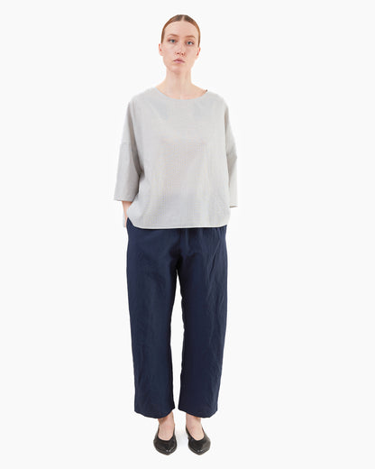 Apuntob Cotton Shirt in Abyss Check