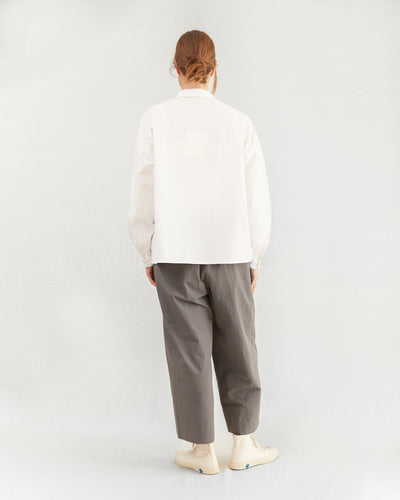 Apuntob Cotton Trousers in Cement