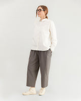 Apuntob Cotton Trousers in Cement