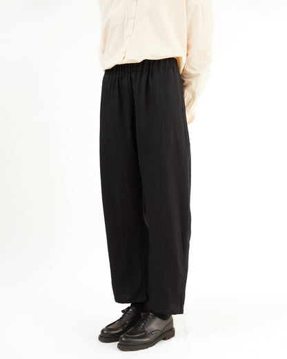 Apuntob Wool Trousers in Black