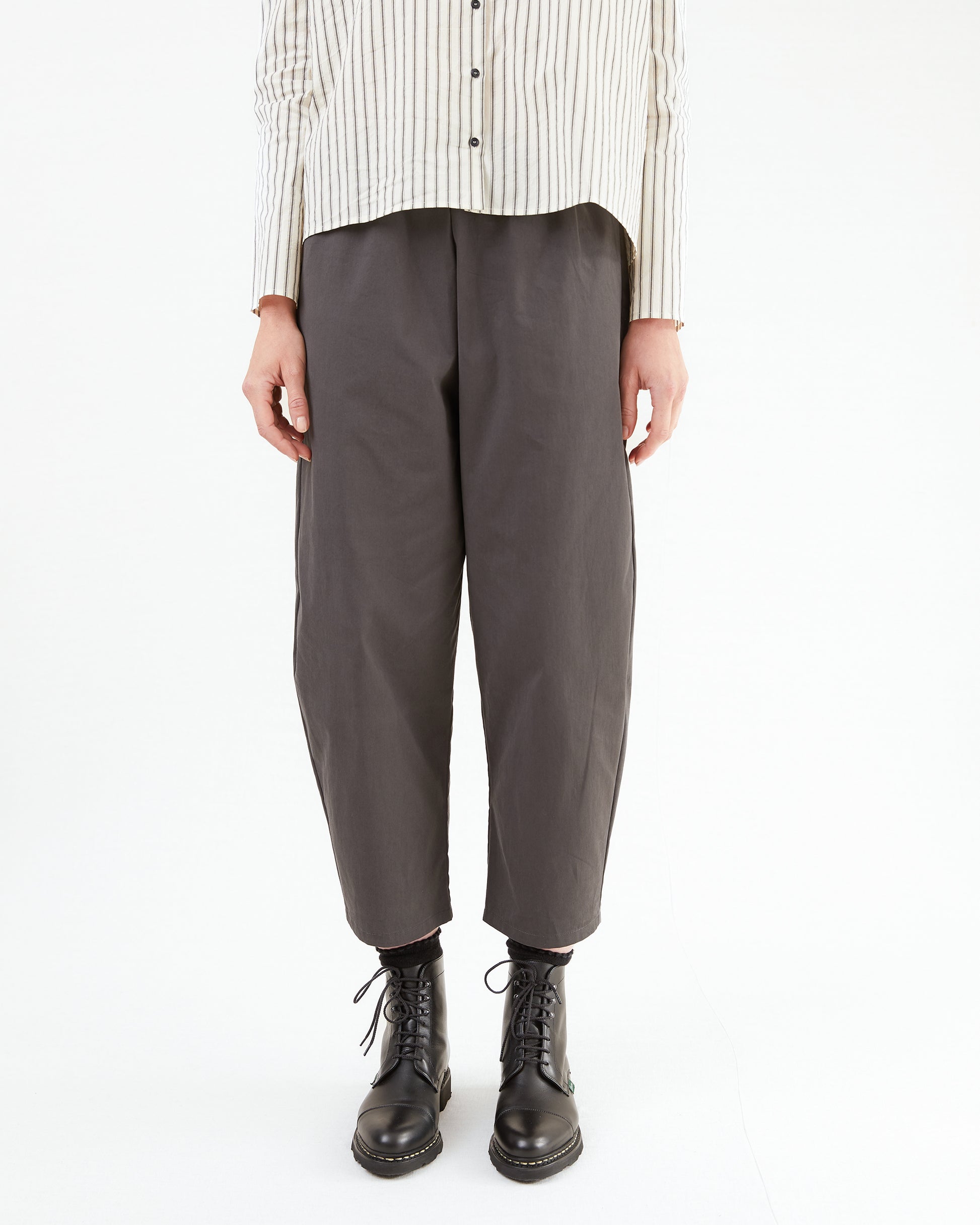 Apuntob Cotton Trousers in Stone