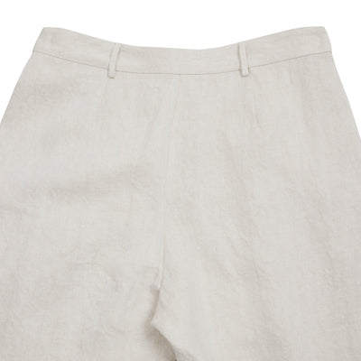 P1706/TS854 Apuntob Linen Trousers in Chalk 3