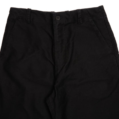 Arpenteur Lux P Cotton Moleskin Trousers in Black