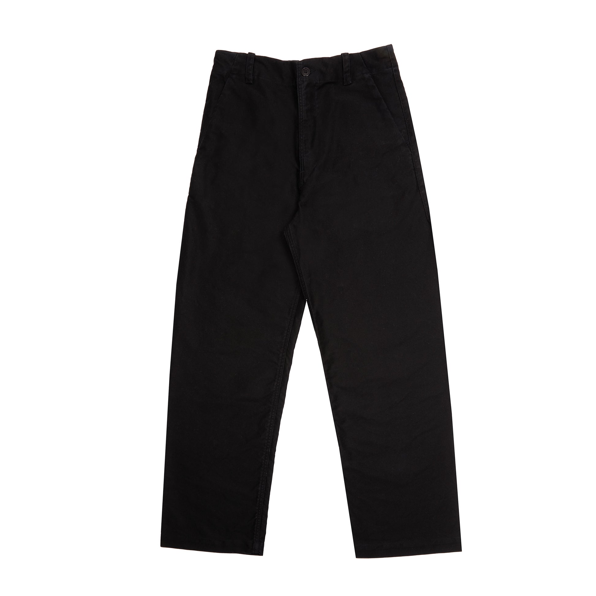 Arpenteur Lux P Cotton Moleskin Trousers in Black