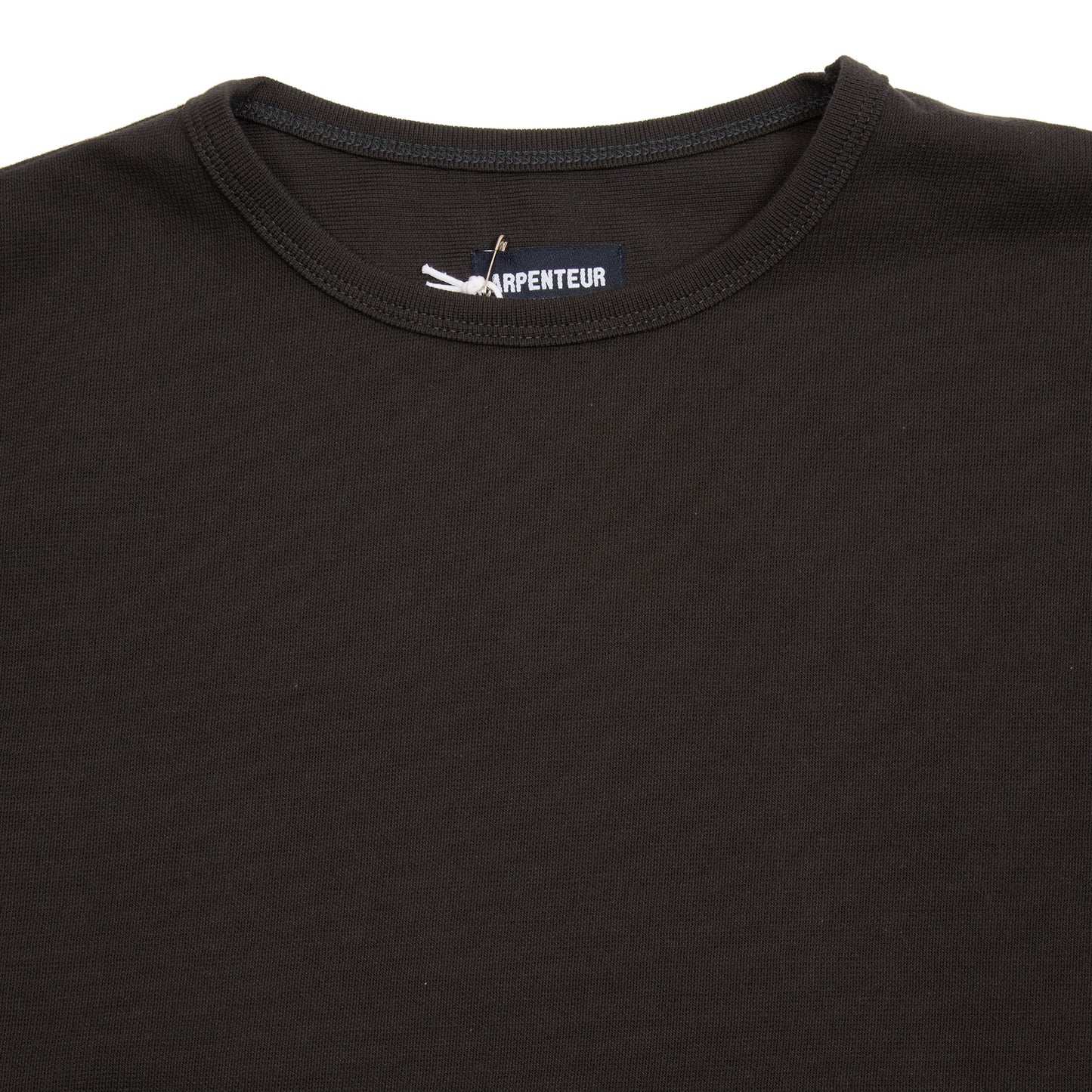 Arpenteur Pontus Cotton Mesh T-Shirt in Charcoal