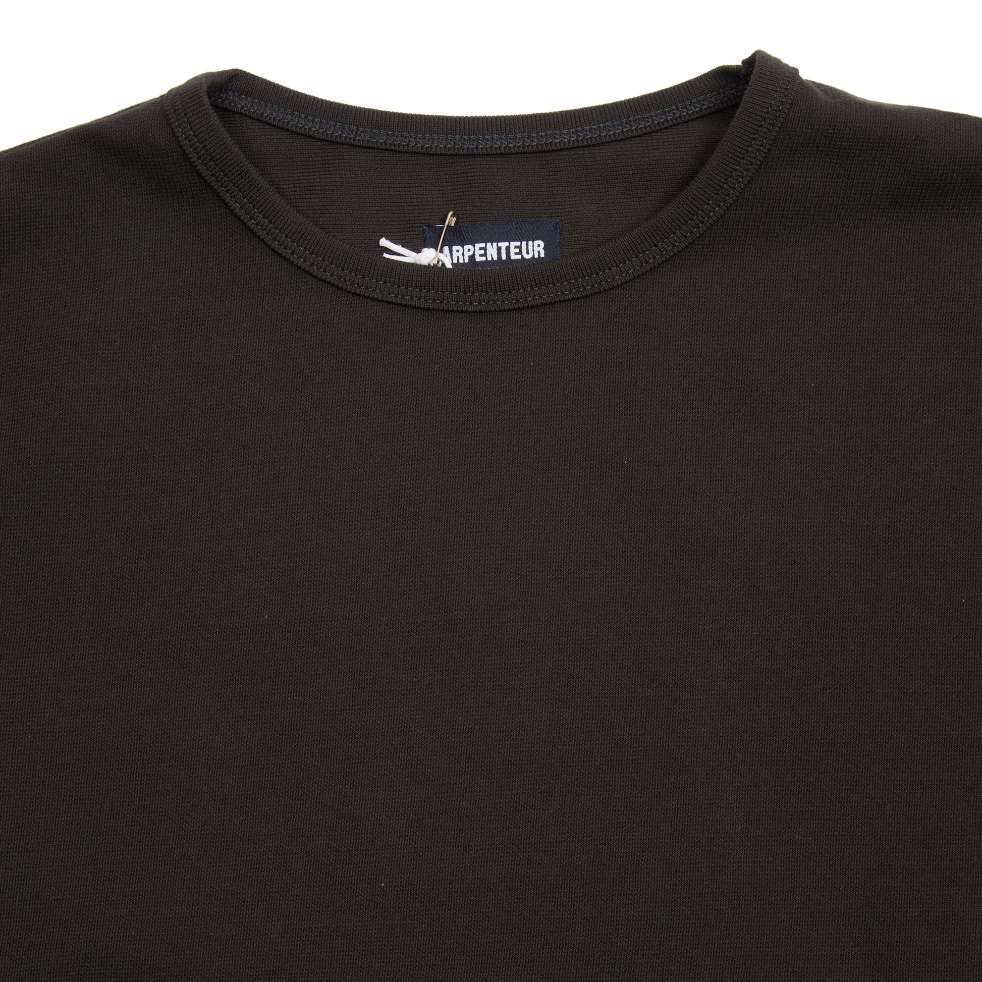 Arpenteur Pontus Cotton Mesh T-Shirt in Charcoal