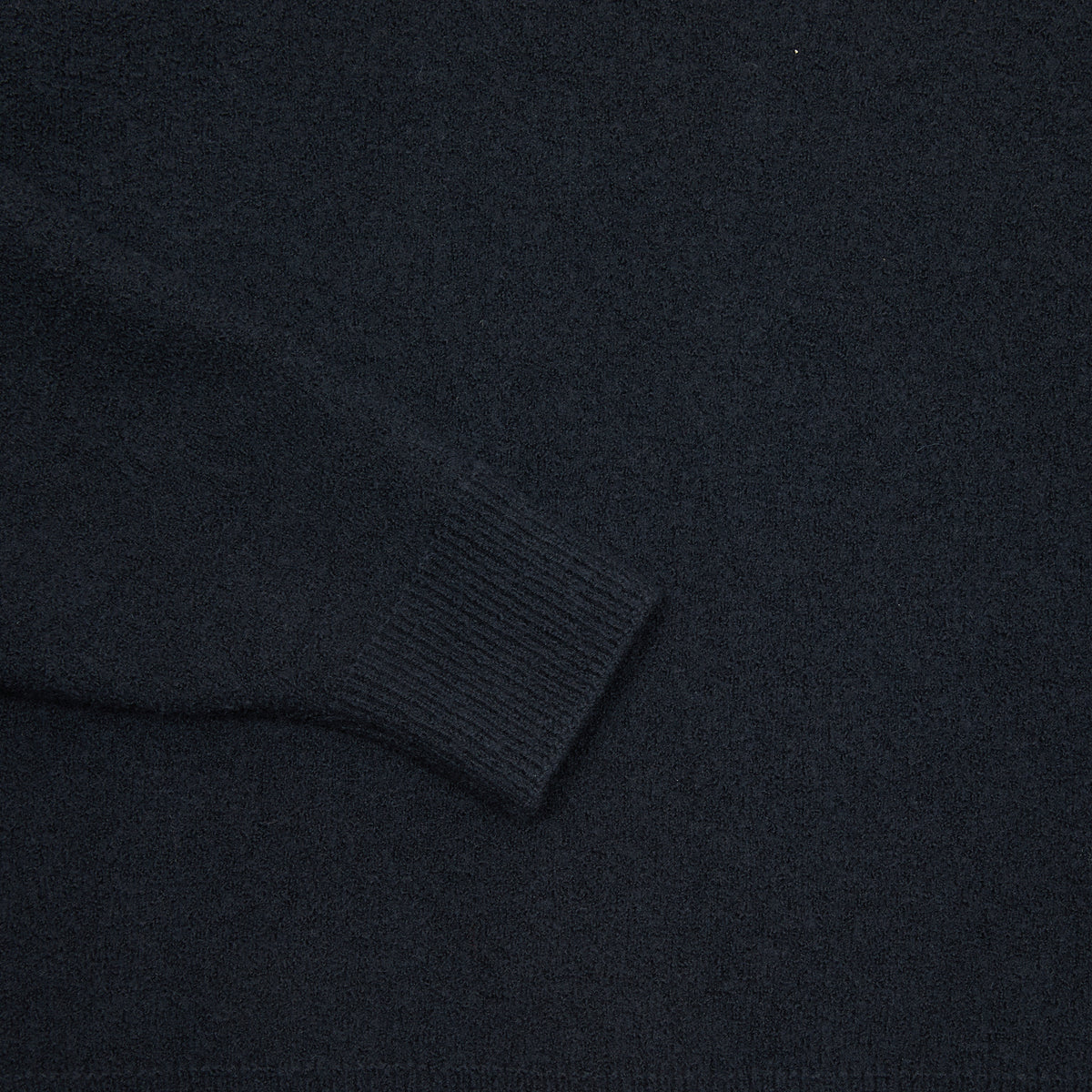 Arpenteur Cam Felted Wool Sweater in Midnight