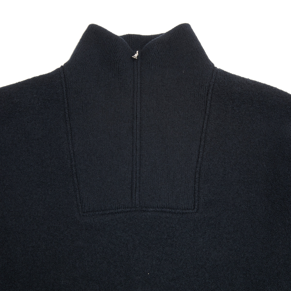 Arpenteur Cam Felted Wool Sweater in Midnight