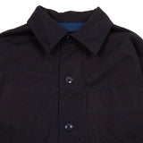 Arpenteur ADN Jacket Hand Dyed in Dark Woad Blue