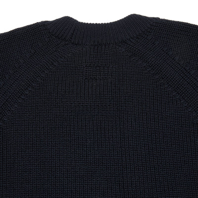 Arpenteur Plano Round Collar Sweater in Midnight