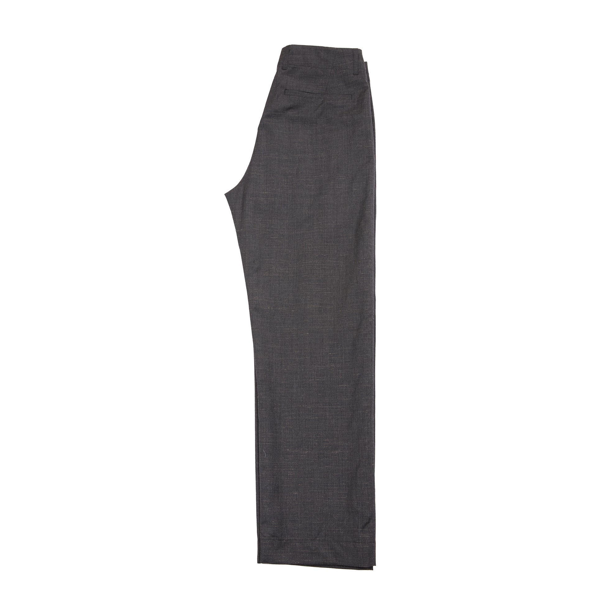 Arpenteur Fox P Tropical Wool Trousers in Charcoal