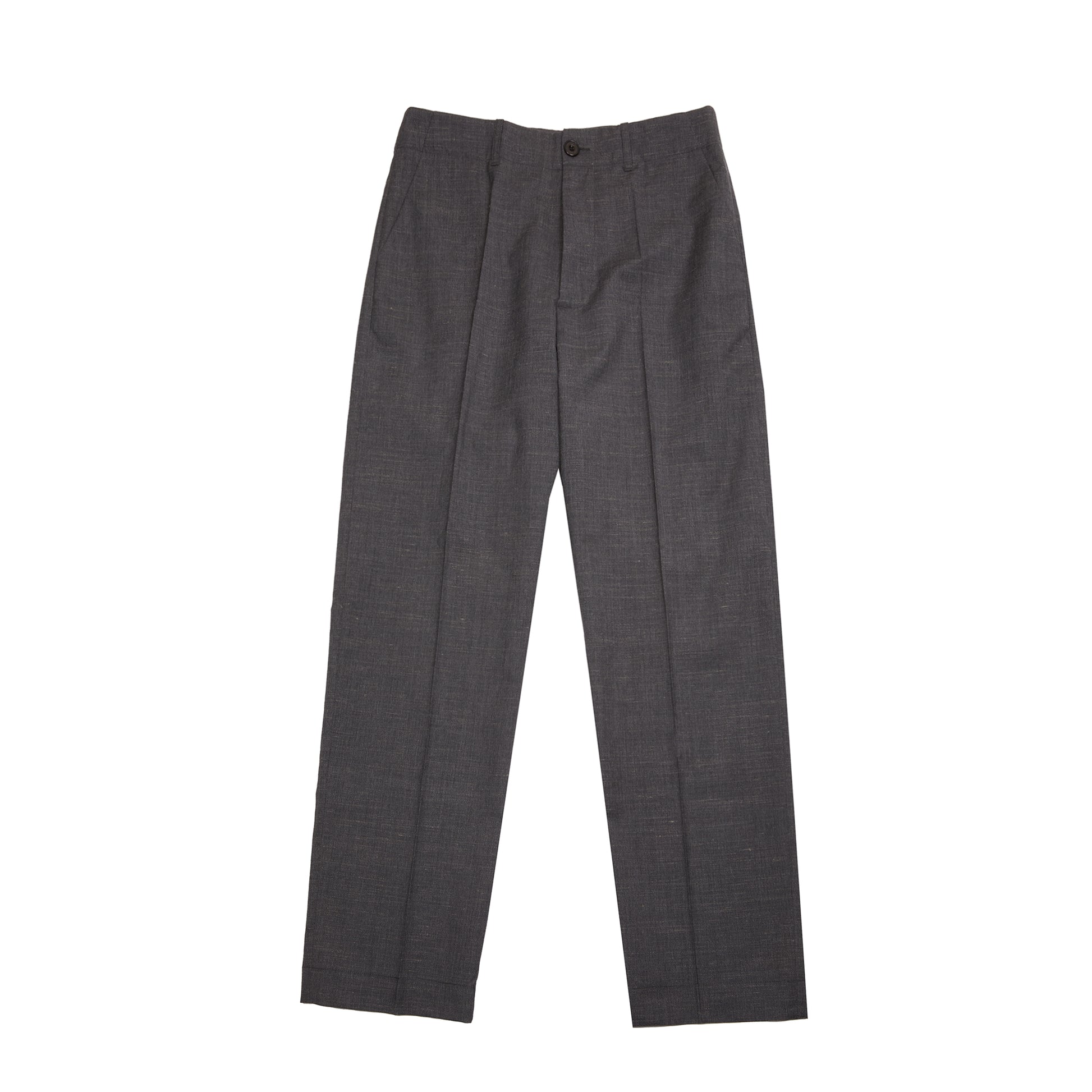 Arpenteur Fox P Tropical Wool Trousers in Charcoal